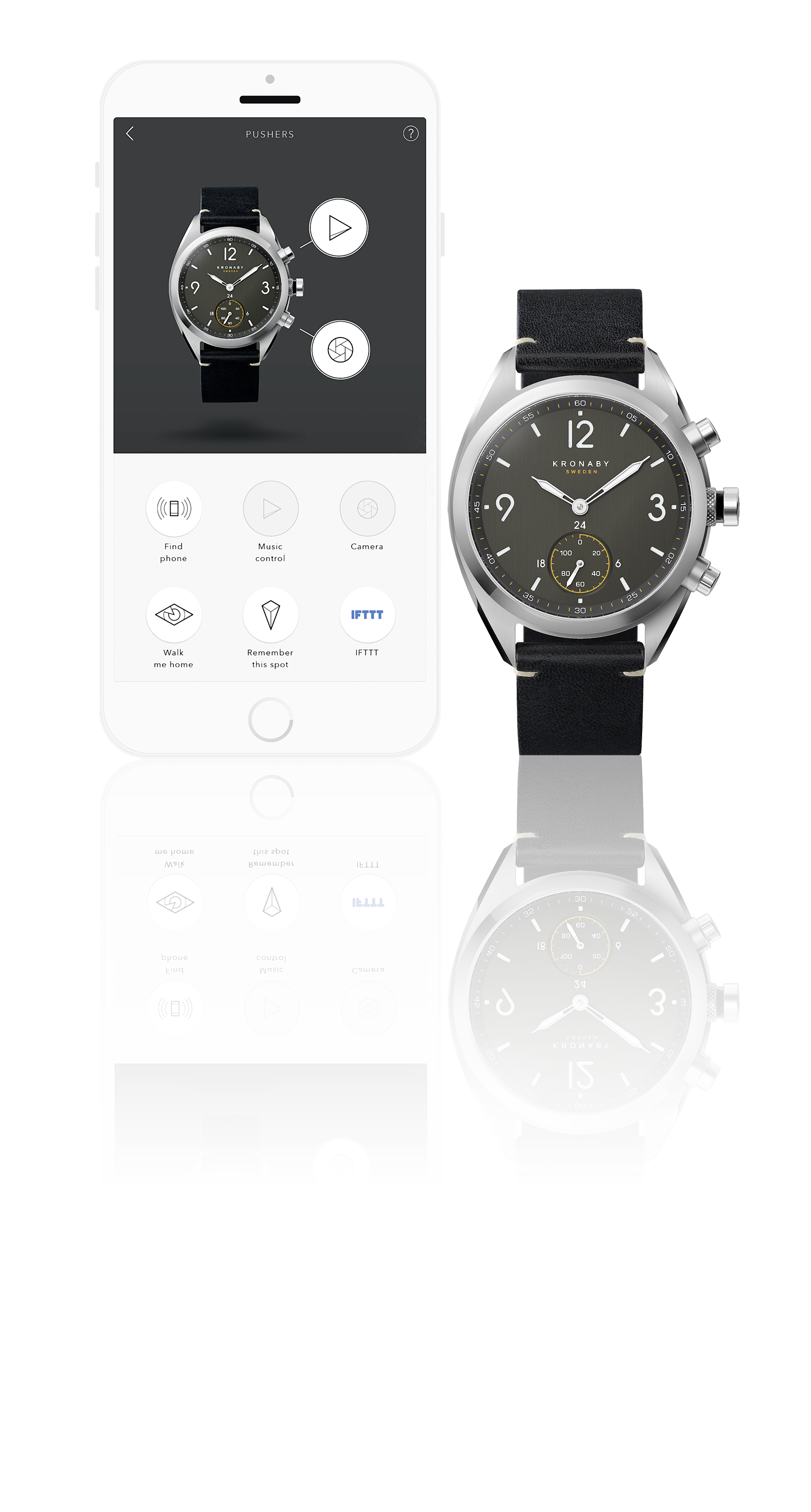 Kronaby hybrid smartwatch