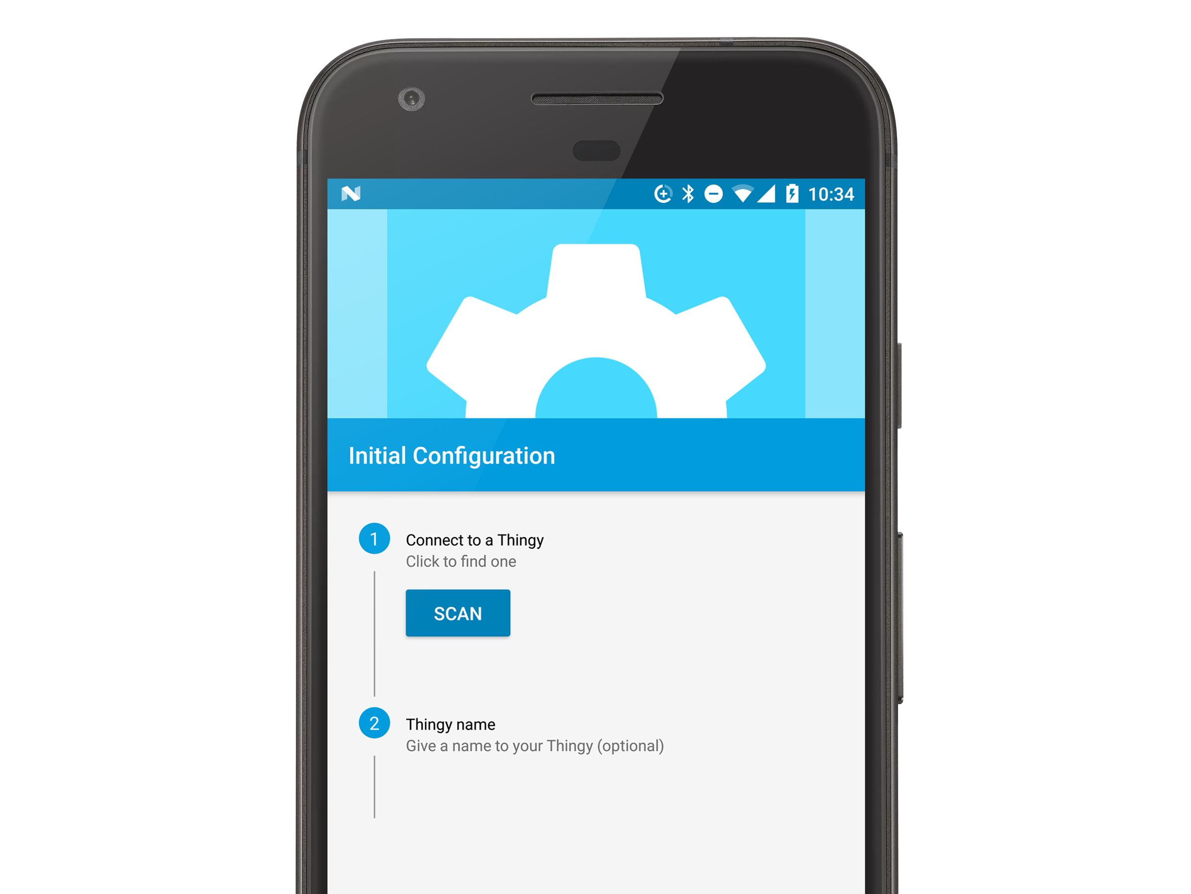 Getting started with Thingy