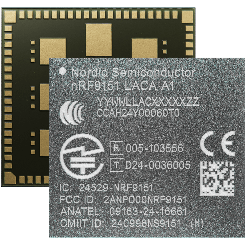 nRF9151 SiP module